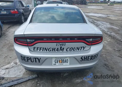 2021 Dodge Charger Police Rwd из США, поврежденный, VIN 2C3CDXAT6MH643493